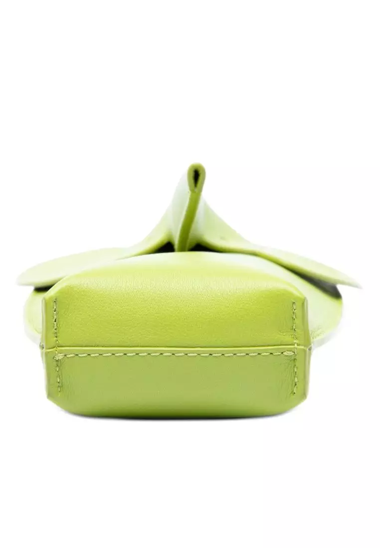 Pre-Loved Loewe Leather Elephant Pocket Crossbody