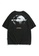 Twenty Eight Shoes black VANSA Unisex Reflective Globe Print Short-sleeved T-shirt VCU-T1610 FB810AA49917C0GS_1