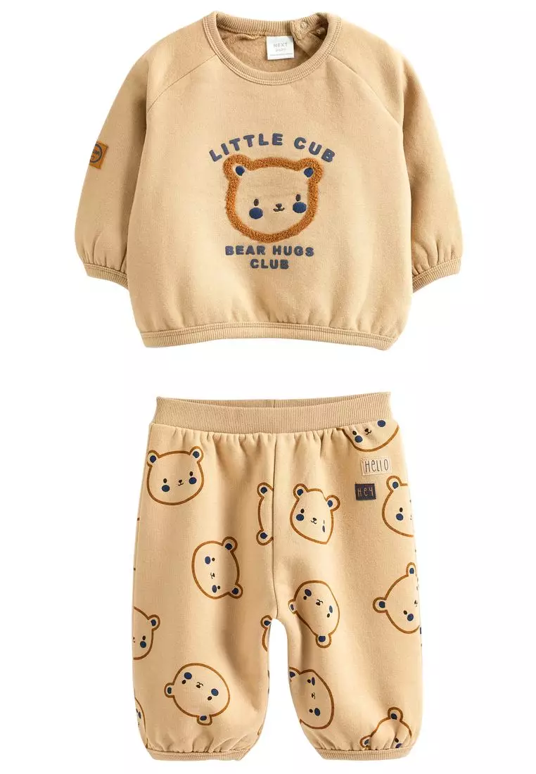 Baby sweatshirt and joggers hot sale