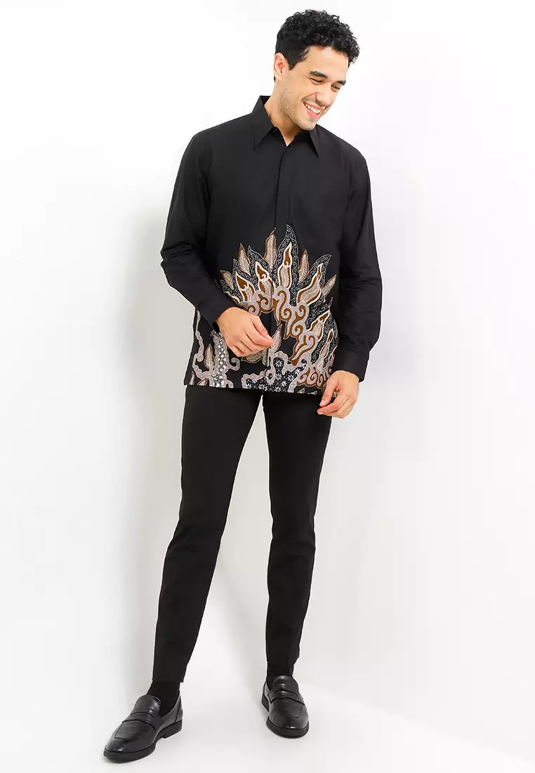 Abhimanyu Shirt Kemeja Batik Pria Panjang