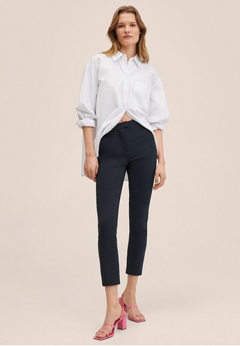 Buy Mango Crop Skinny Trousers 2023 Online | ZALORA Singapore
