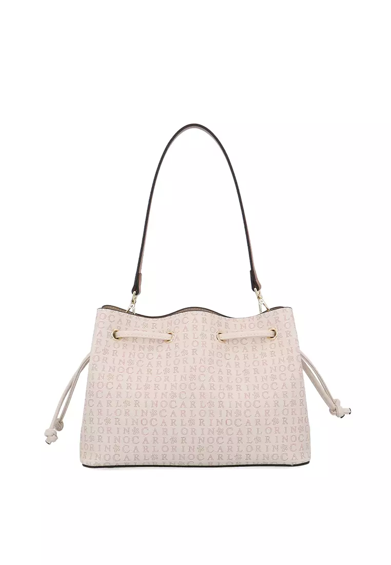 Carlo EV Bucket Bag - Beige