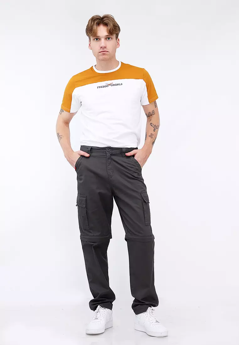 Buy Freego Mens Cargo Pants 2024 Online ZALORA Philippines