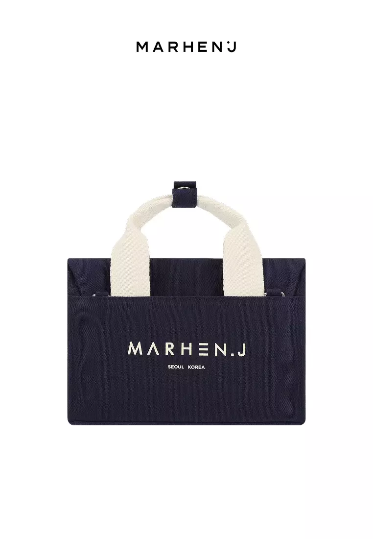 ROY NANO Canvas Crossbody Bag Navy