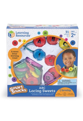 Learning Resources Learning Resources Smart Snacks ABC Lacing Sweets - Fine Motor Skills, Early Learning, Alphabet CB294TH90FC521GS_1