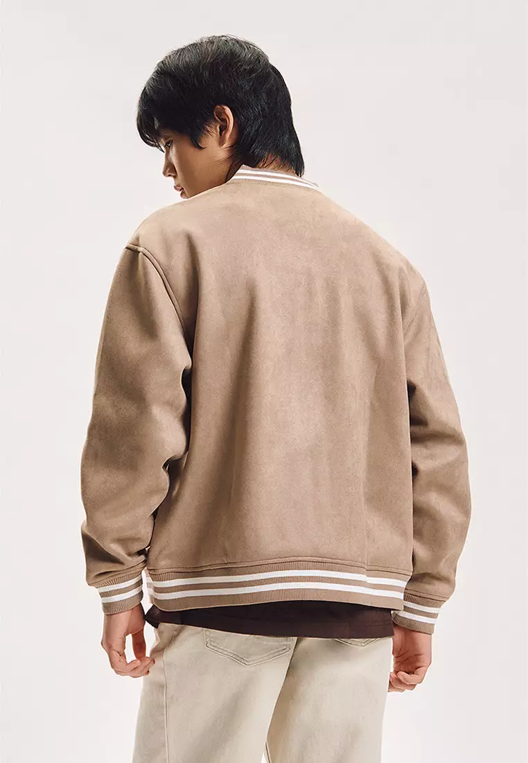 Relaxed Fit Bomber Jacket