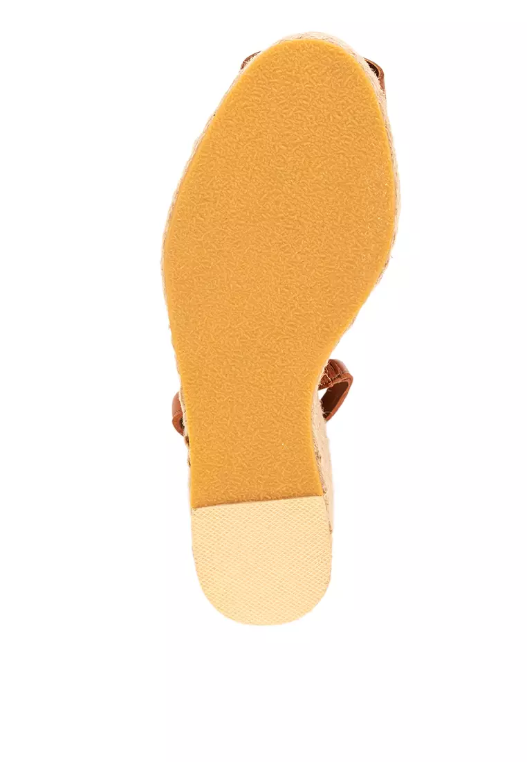 Sling Back Wedge Sandals