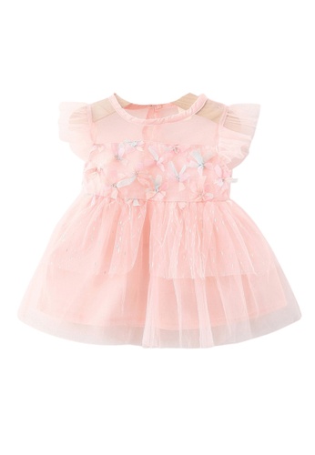 RAISING LITTLE pink Chiver Dresses 4E460KAAC9786DGS_1