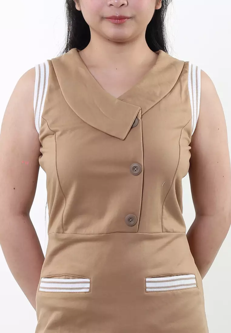 Jiana French Terry Casual Dress