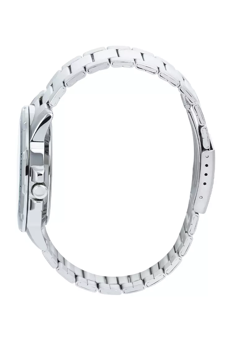 Casio Standard Series - Jam Tangan Analog Pria - Green Dial Silver Stainless Steel - MTP-VD01D-3E2V