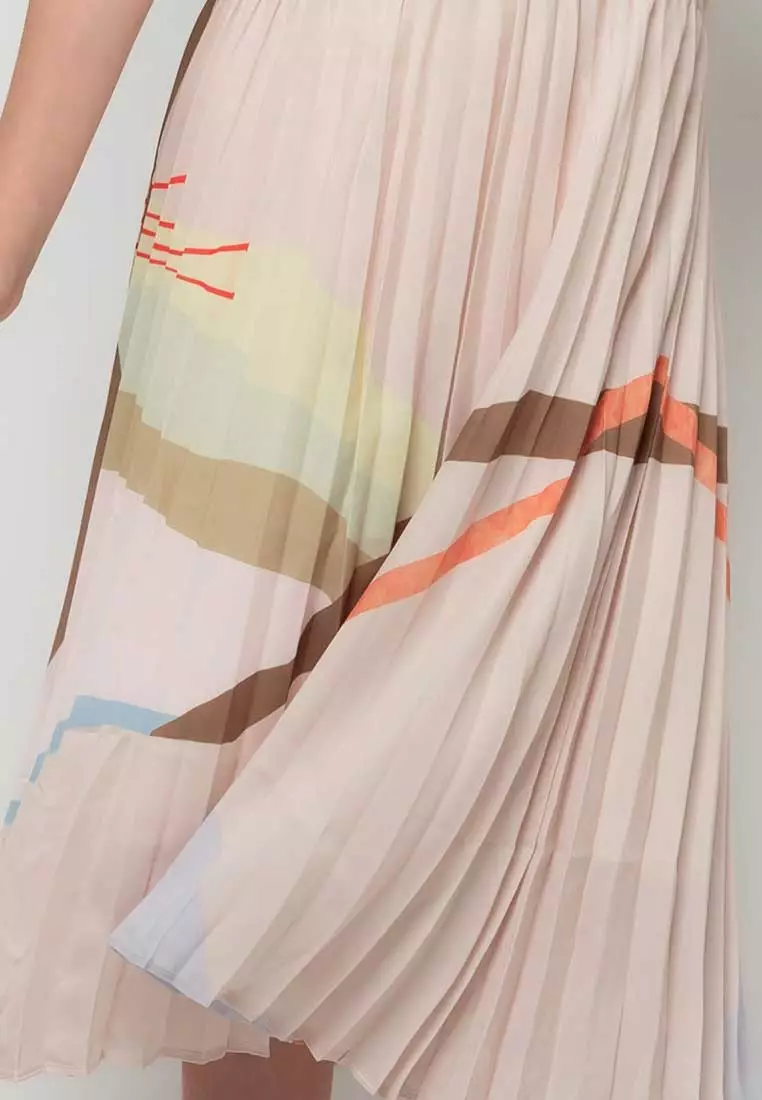 Treehouse Athenna Pleated Dress