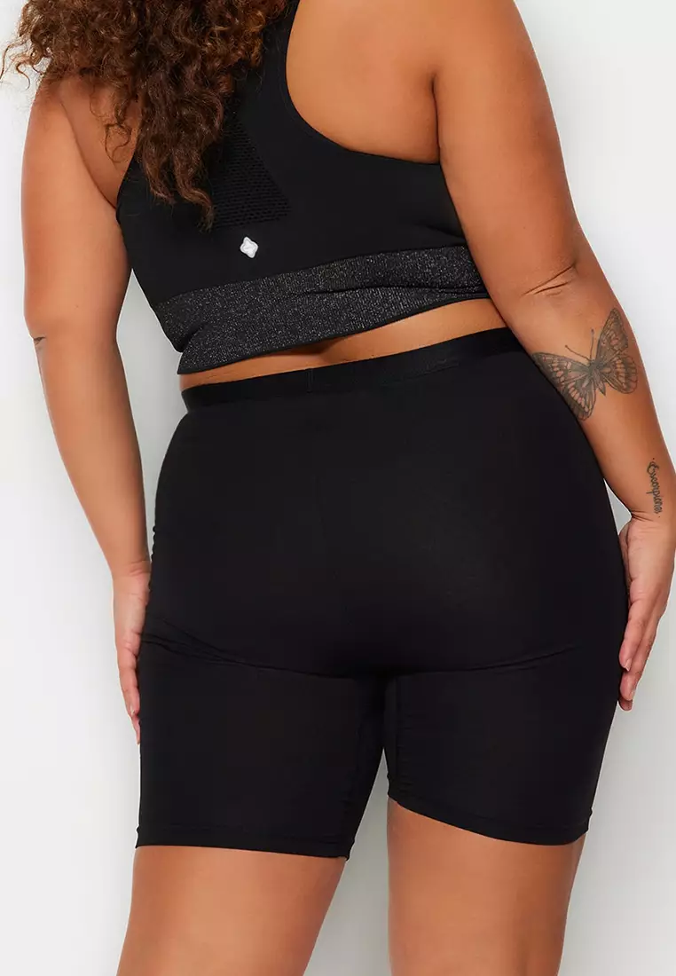 Plus Size Biker Shorts