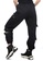 London Rag black Black Zipper Closure Slits Dance Track Pants C1296AA7D8322DGS_3