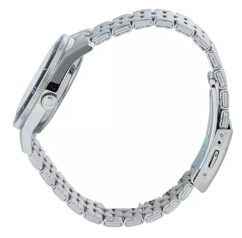 Jam Tangan Wanita Alba Active AG8Q27 AG8Q27X1 Strap Stainless Steel Silver Color Women Sky Blue  Dial Original Garansi Resmi