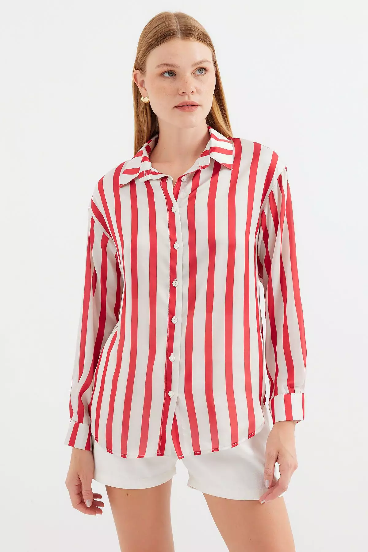 Long Sleeves Collared Shirt