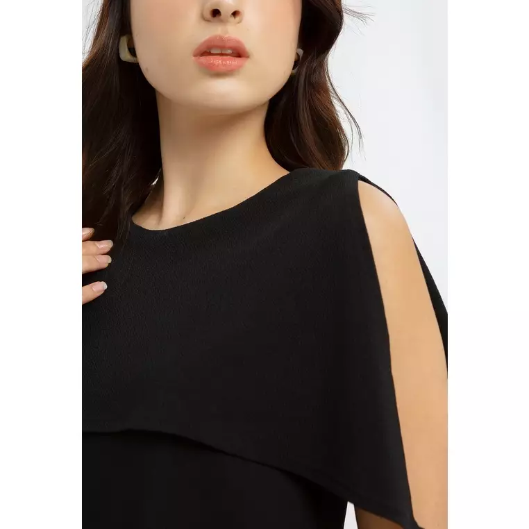 MOC Women By Minimal Blouse Marry 2-Black