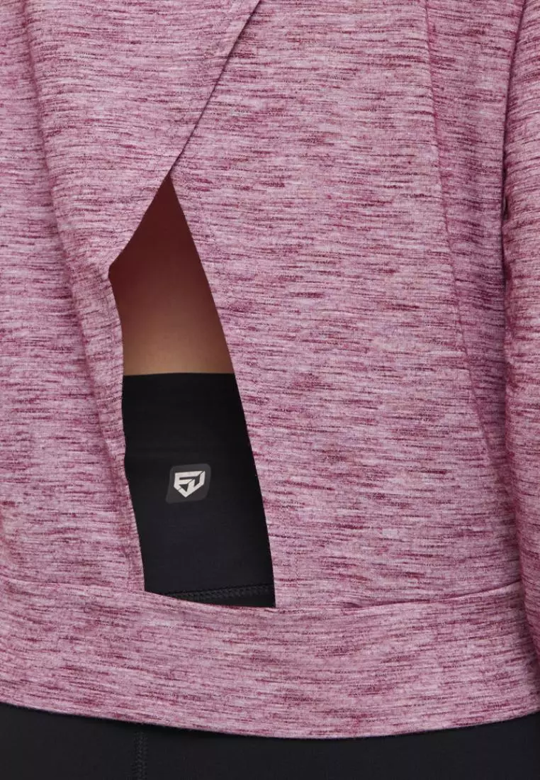 FITWEAR - SAVANNAH TRI-HOLE T-SHIRT - MISTY JAM