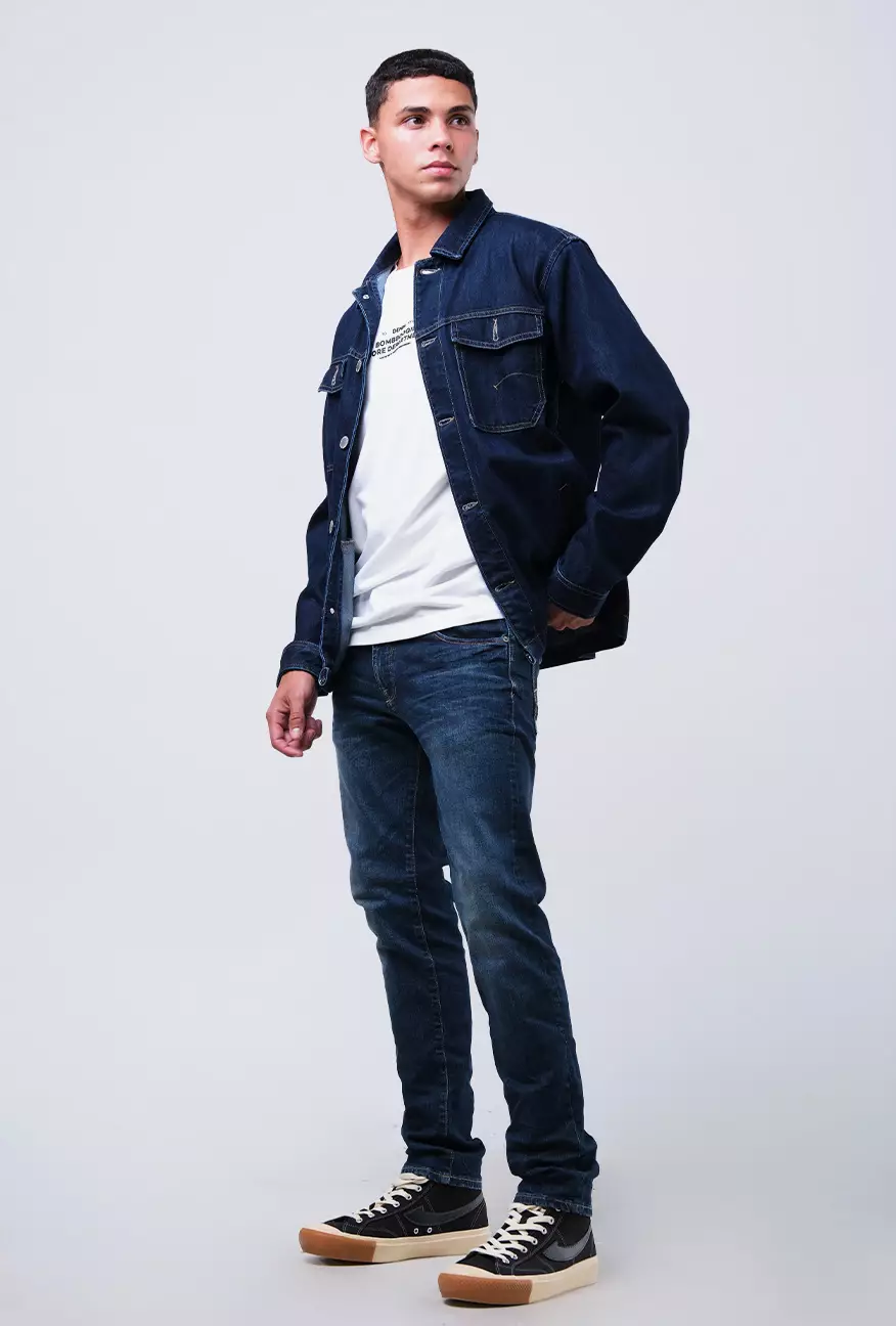 Jacket Denim Pria Hubner