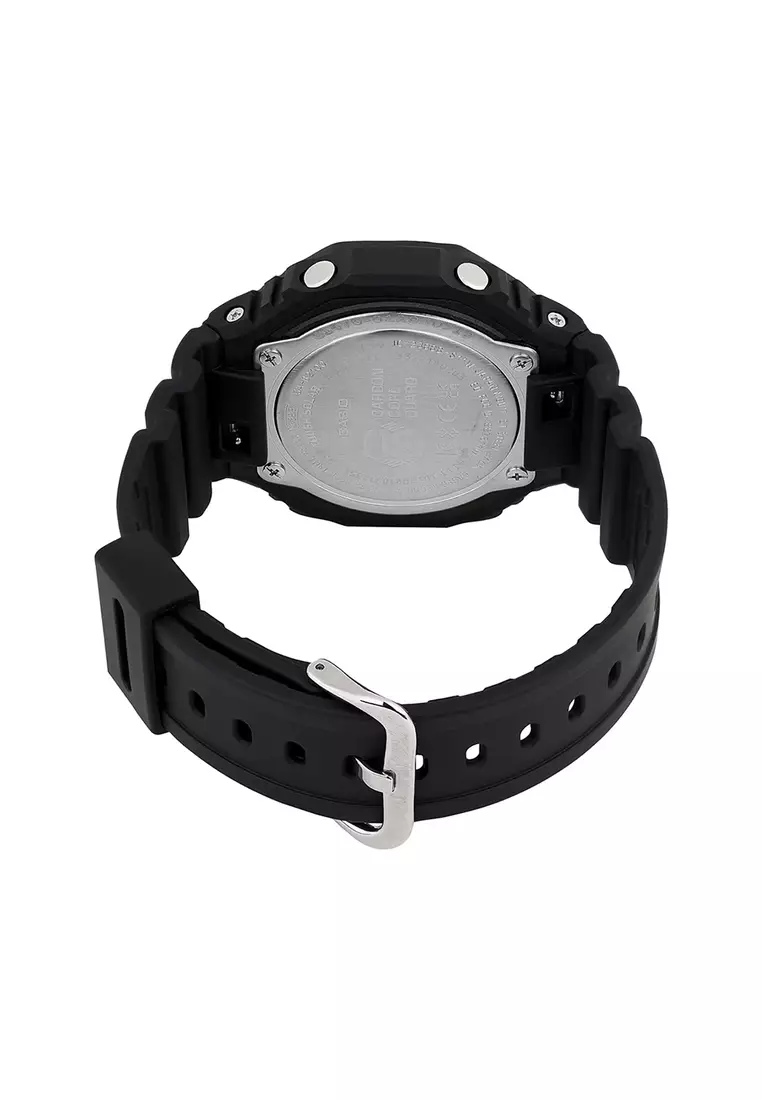 網上選購GShock Casio GShock Men's AnalogDigital Sport Watch GAB2100FC1ADR Black Resin Strap