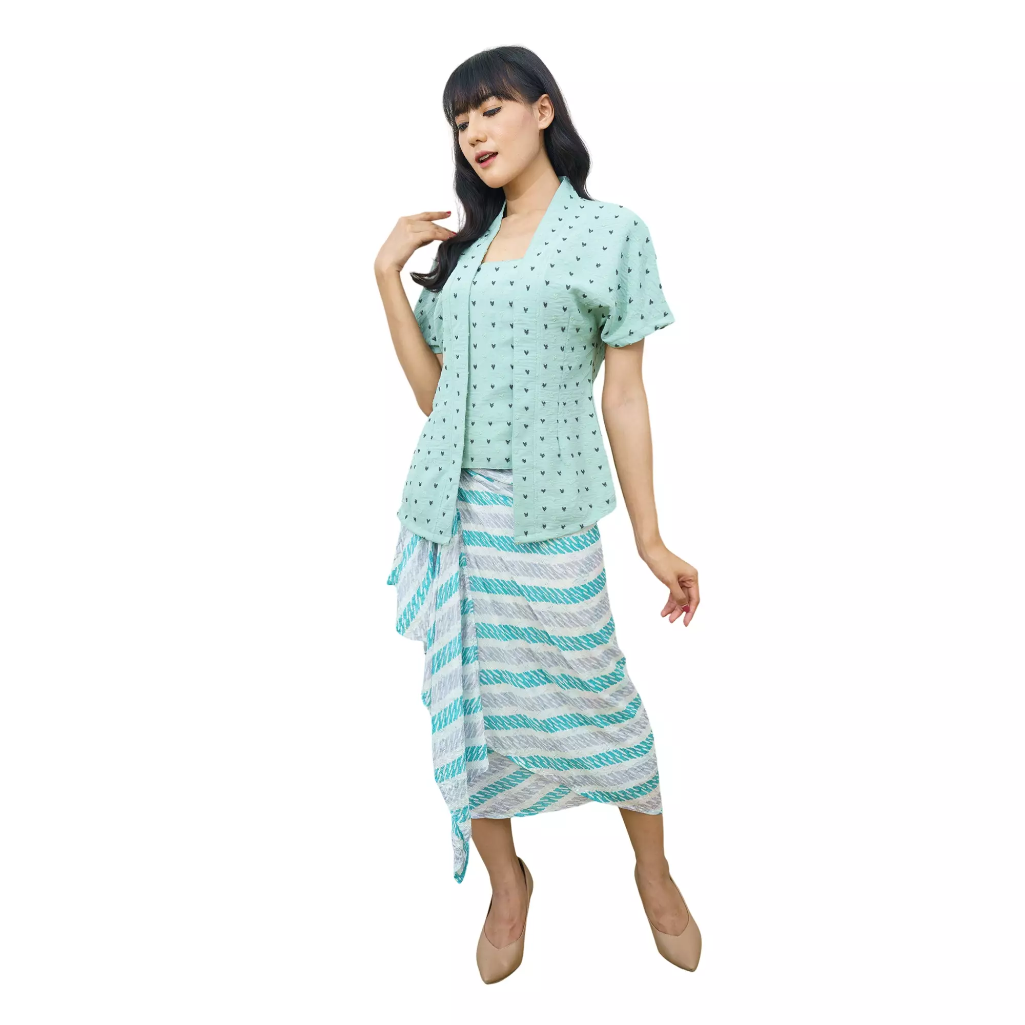 Rok Lilit Batik Wanita - Bawahan Batik - Bhatara Batik Amandara Skirt - Rok Batik Etnik Modern