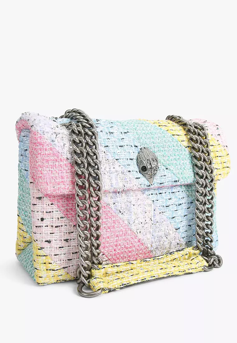 Kurt geiger large best sale tweed kensington bag