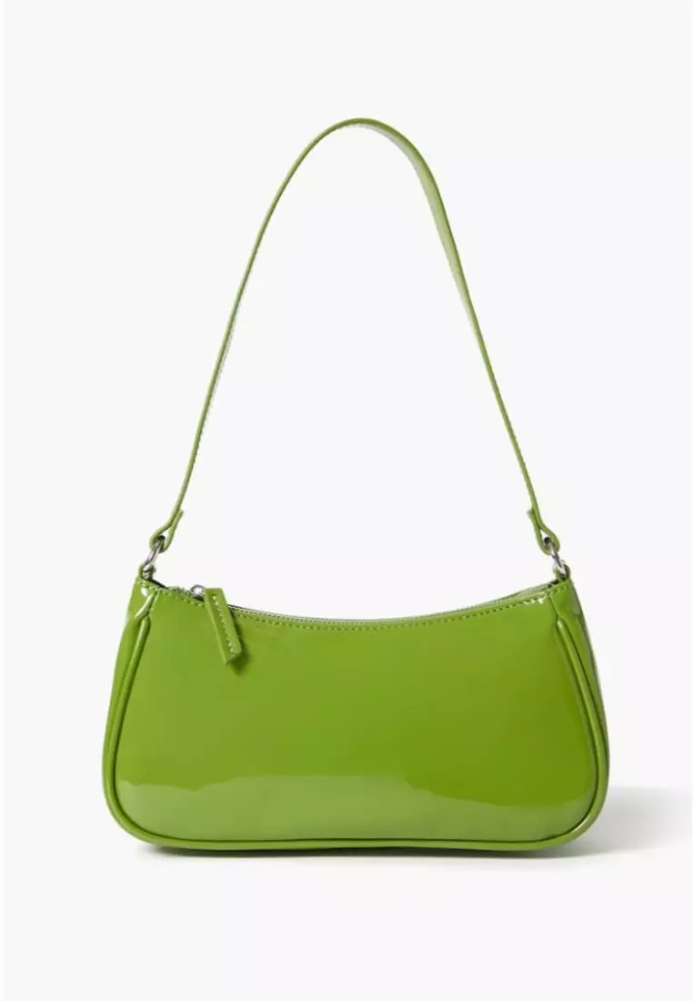 Lime green sales purse forever 21