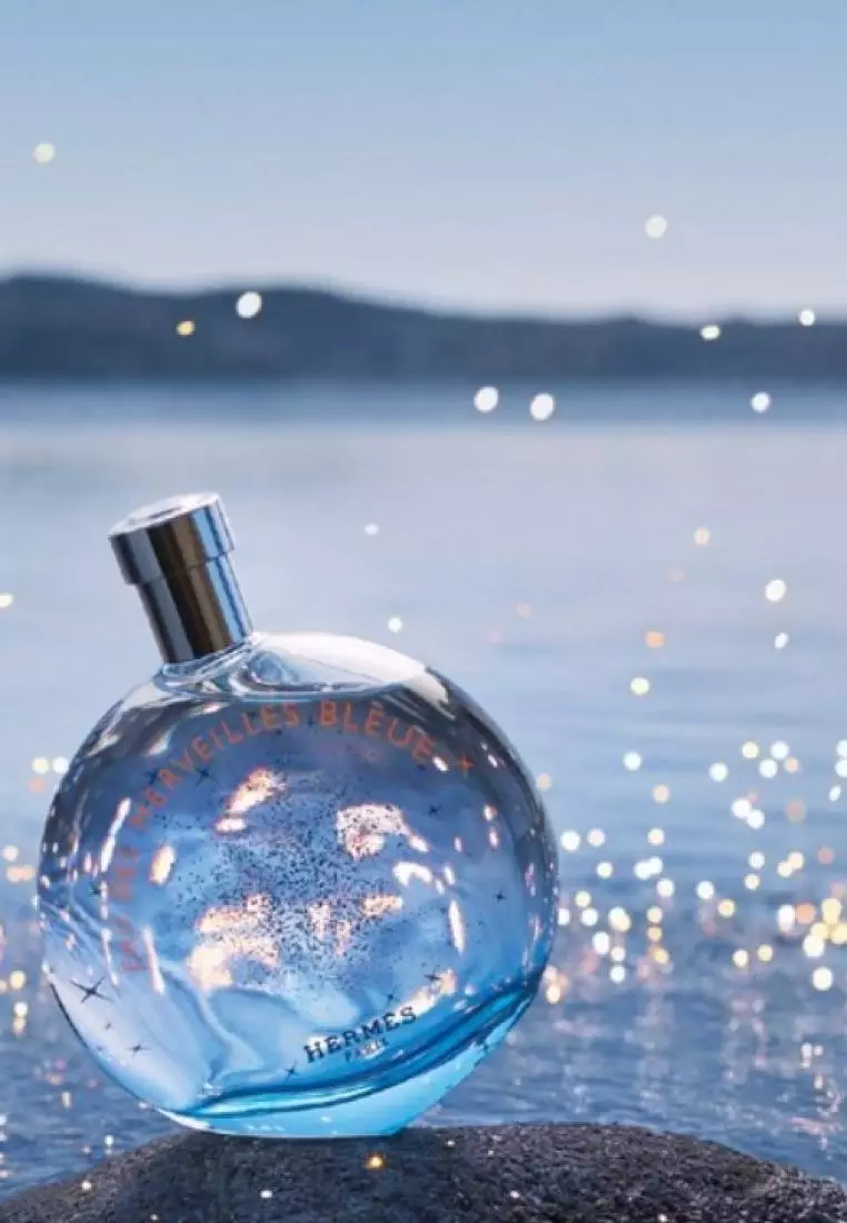 Buy Hermes HERMÈS - Eau Des Merveilles Bleue Eau De Toilette Spray 