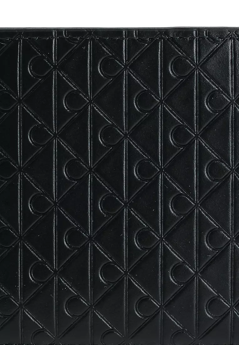Embossed Emblem Billfold Wallet - Calvin Klein Accessories