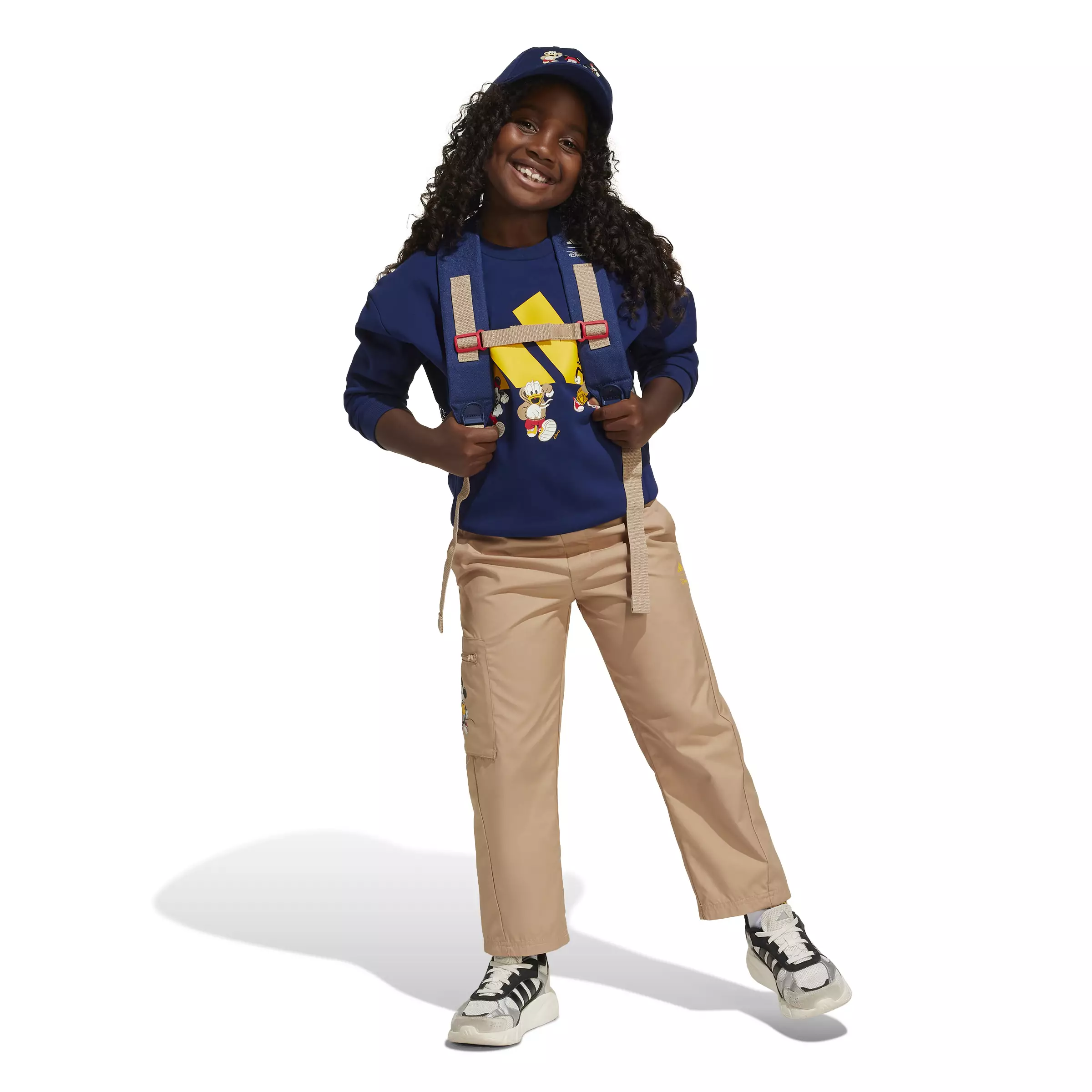 ADIDAS Disney Mickey Mouse Sweatshirt Kids JD4550 - Atasan Anak