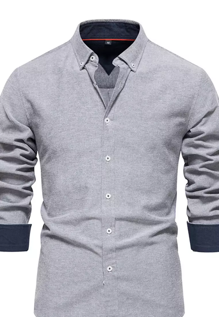 Fashion Slim Long Sleeve Shirt AX-SH700