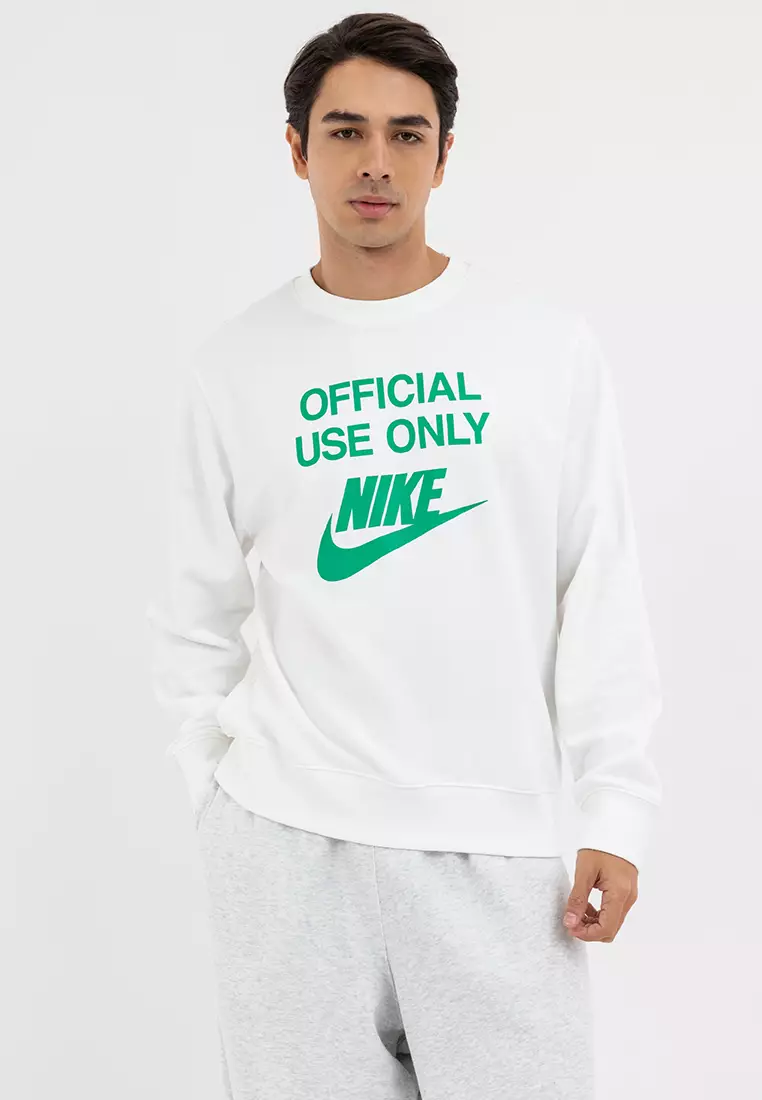 Club Crew Nike Club Sweatshirt White Buy Nike Club French Terry