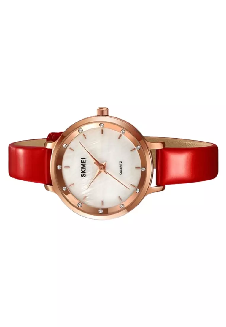 Jam Tangan Wanita Analog Elegant Material Leather Waterproof RG70 ORIGINAL