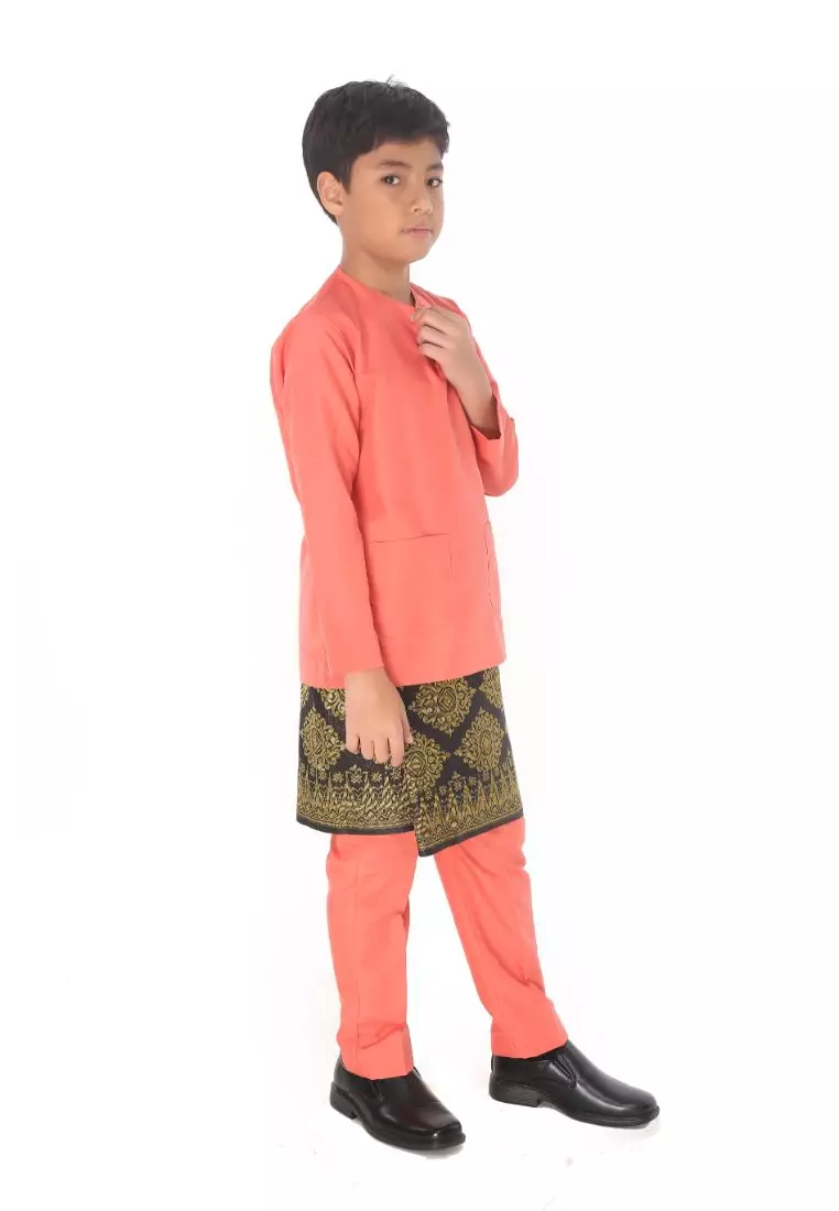 Baju Melayu Moden Teluk Belanga For Kids