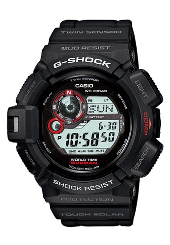 Jual G Shock Casio G Shock Jam Tangan Pria Black Resin G 9300 1dr Original Zalora Indonesia
