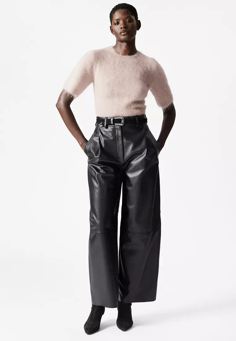 Brushed-Knit T-Shirt