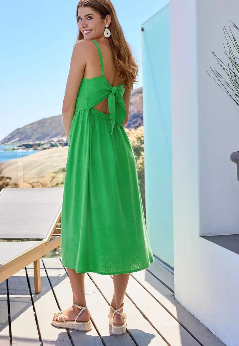Next sale new arrivals linen dresses