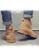 Twenty Eight Shoes brown Stylish Cow Suede Mid Boots VMB3338 0A67CSH10E1F93GS_5