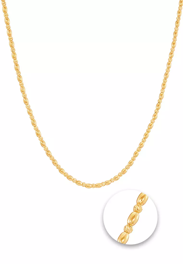 HABIB Oro Italia 916 Yellow Gold Necklace GC32650325 (22K Gold)