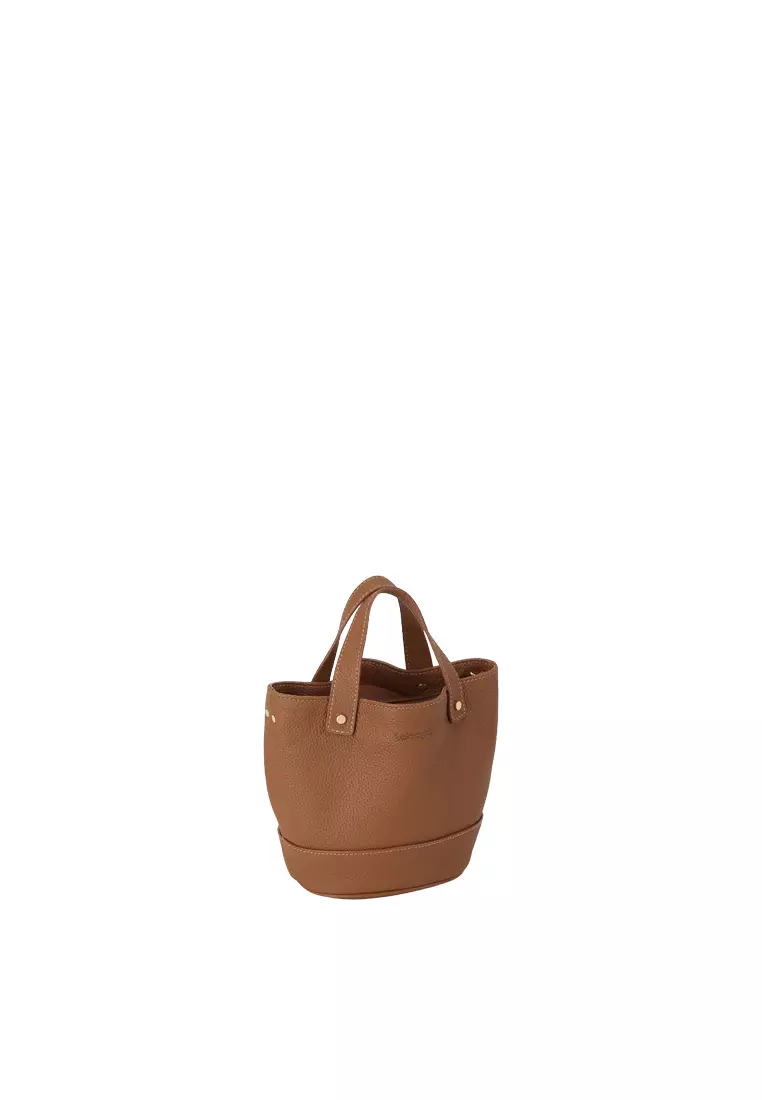 [Online Exclusive] JULIANA Mini Bucket Bag - Caramel