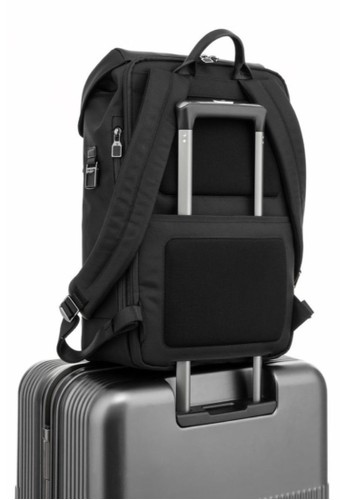 Jual Samsonite Samsonite Sefton Backpack W Flap Black Original Zalora Indonesia