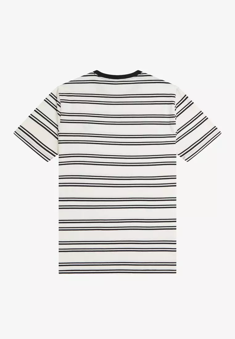 Buy Fred Perry Fred Perry M8566 Sport Fine Stripe T-Shirt