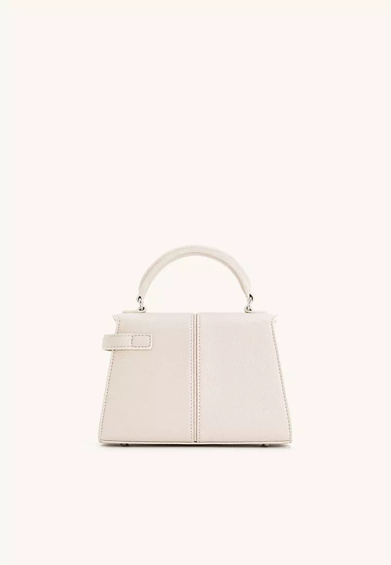 JW Pei Elise Top Handle Bag - White