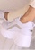 Crystal Korea Fashion 白色 韓國制流行厚底繫帶休閒鞋 B71DDSH6760A85GS_6