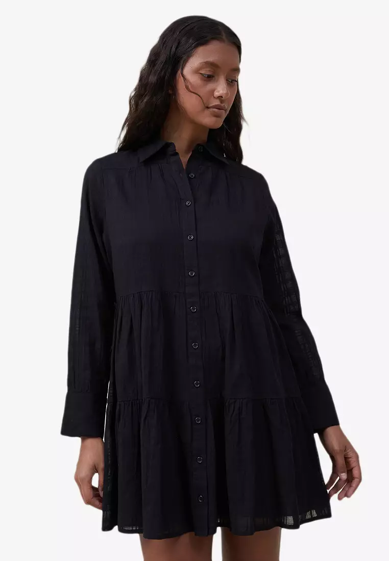 Buy Cotton On Front Button Shirt Mini Dress Online ZALORA Malaysia