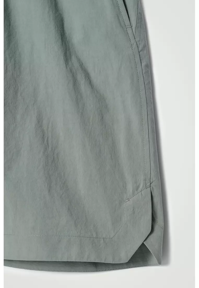PIMA COTTON ELASTICATED SHORTS
