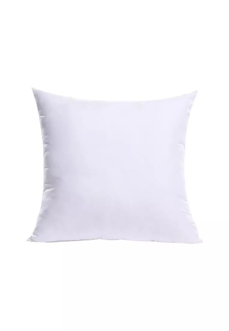 White Polyester Pillow Insert 45 x 45cm – Furny Matter