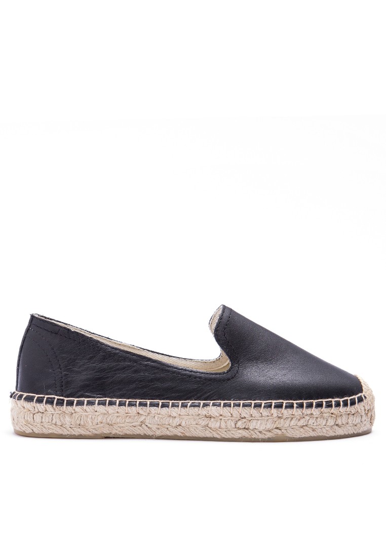 Platform Cow Leather Espadrilles HB7101