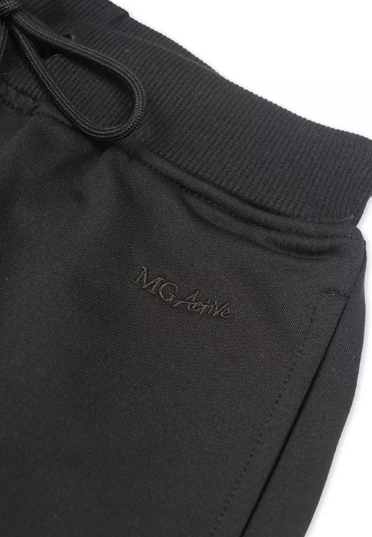 Girls Fleece Jogger Pants with Embroidery