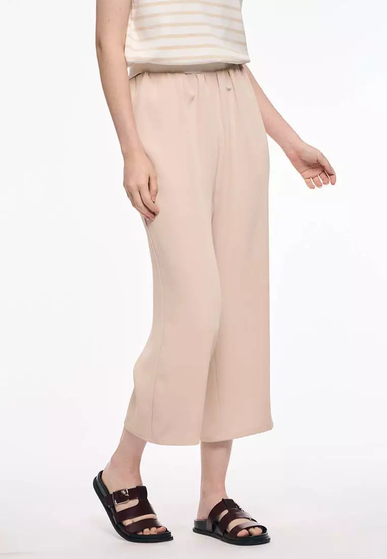 Women's Pull-Up Light Straight Culottes