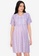 MOTHER 2 BE lilac purple Laura Maternity Dress 4F219AA449A581GS_1